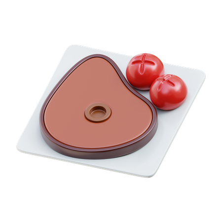 Steak  3D Icon