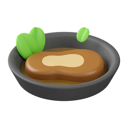 Steakfleisch  3D Icon