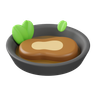 steak emoji 3d