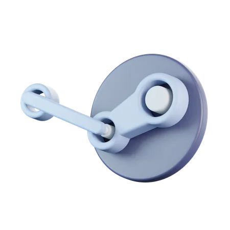 Steam  3D Icon