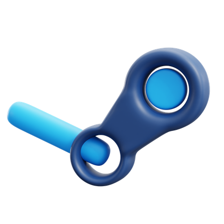 Steam  3D Icon