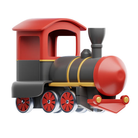 Steam Engine  3D Icon