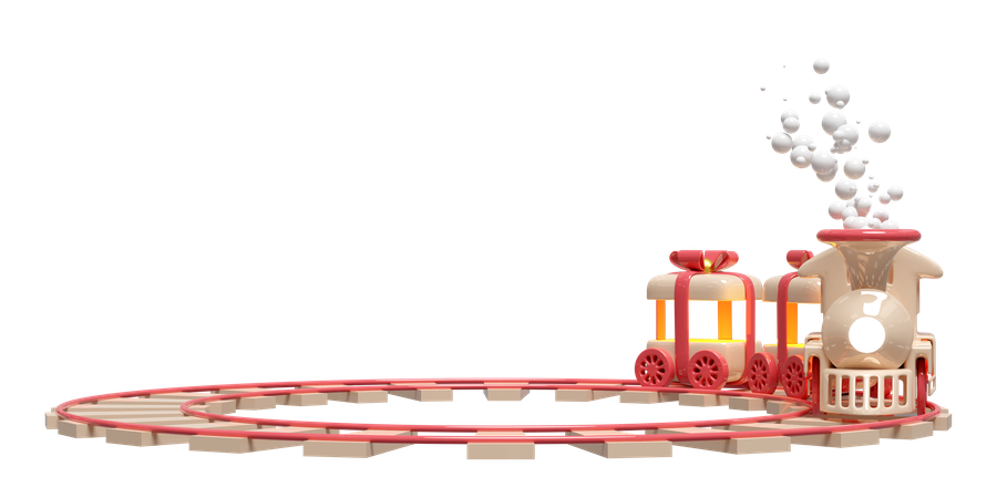Steam Engine  3D Icon
