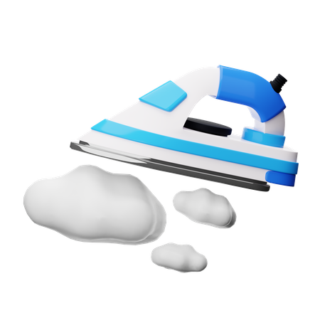 Steam Iron  3D Icon