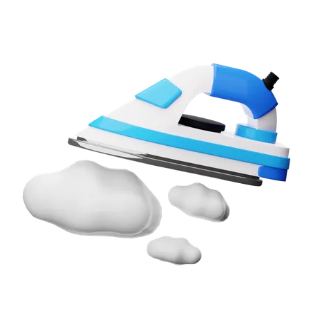 Steam Iron  3D Icon