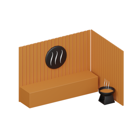 Steam Room  3D Icon