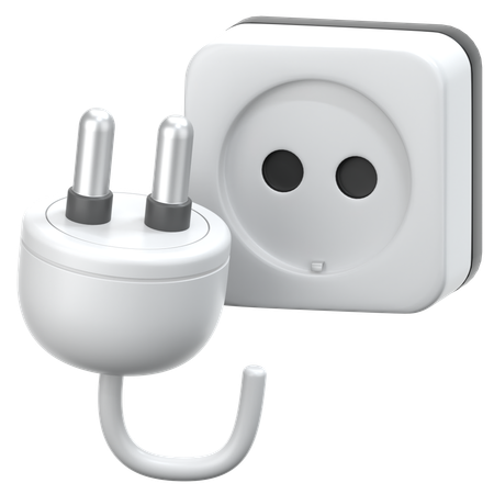 Stecker  3D Icon