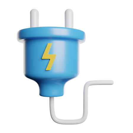 Stecker  3D Icon