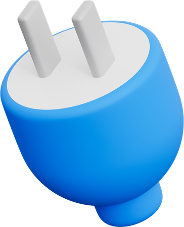 Stecker  3D Icon