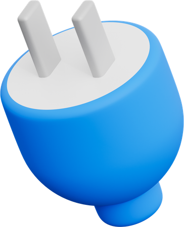 Stecker  3D Icon