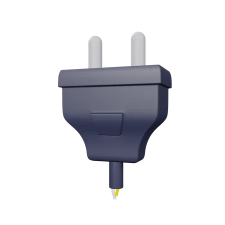 Stecker  3D Illustration