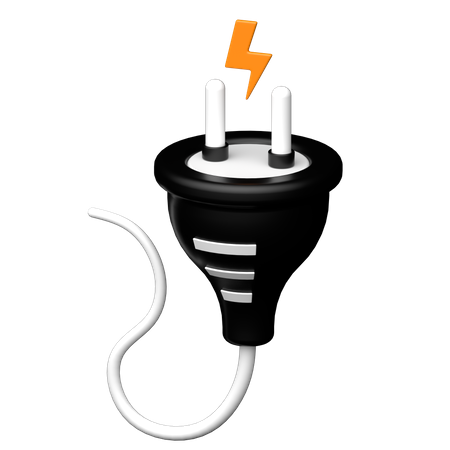 Stecker  3D Icon