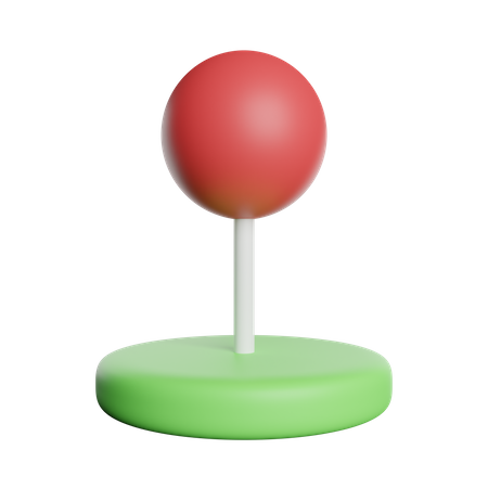 Pin-Markierung  3D Icon