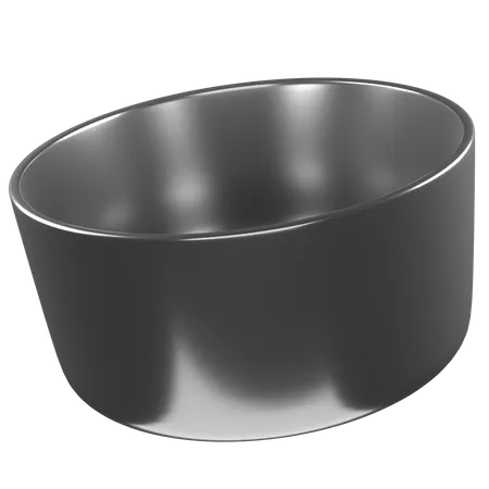 Steel Bowl  3D Icon