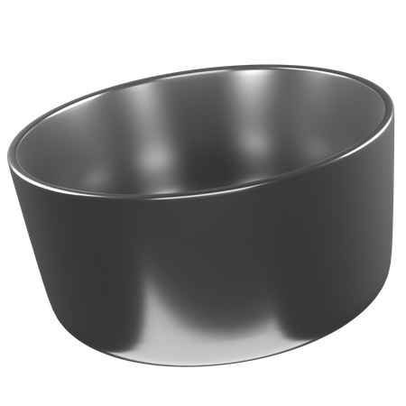 Steel Bowl  3D Icon