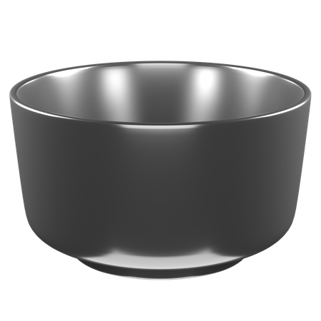 Steel Bowl  3D Icon