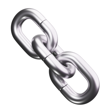 Steel Chain  3D Icon