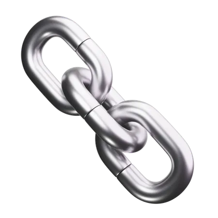 Steel Chain  3D Icon