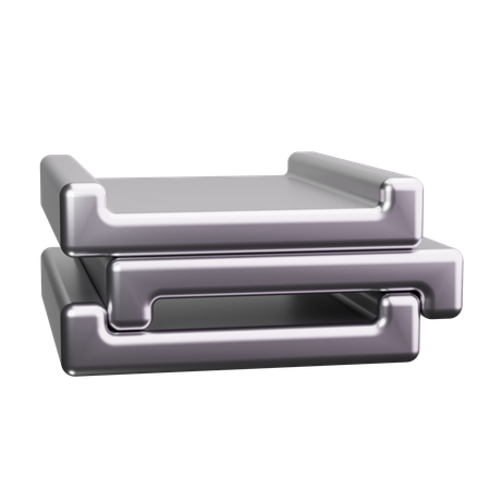 Steel Plate  3D Icon