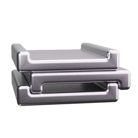 Steel Plate  3D Icon