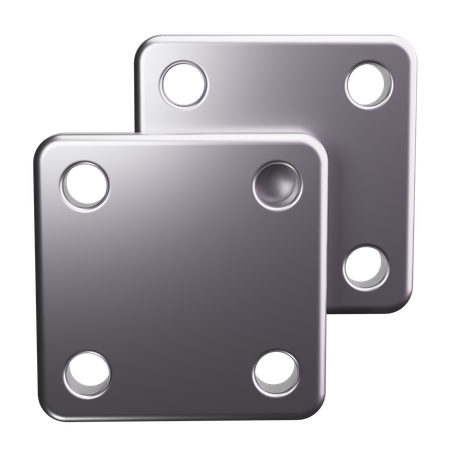 Steel Sheet  3D Icon