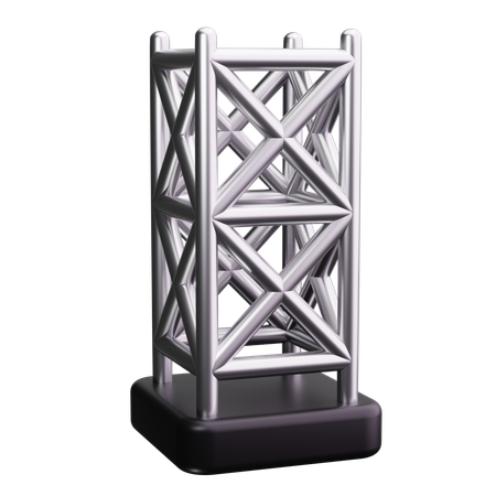 Steel Tower  3D Icon