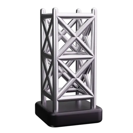 Steel Tower  3D Icon