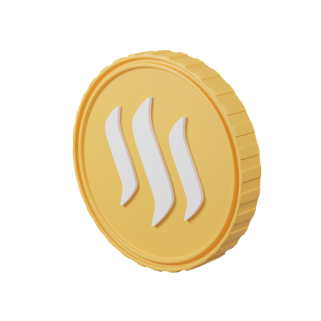 Steem  3D Icon