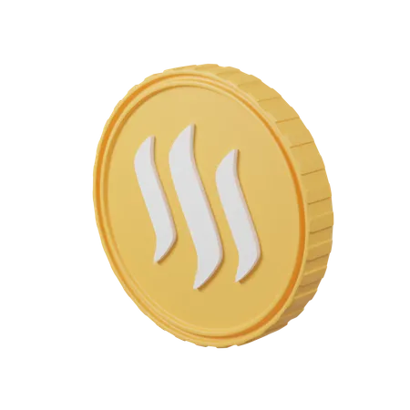 Steem  3D Icon