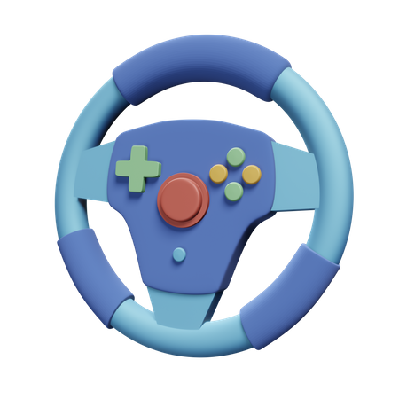 Steering  3D Icon