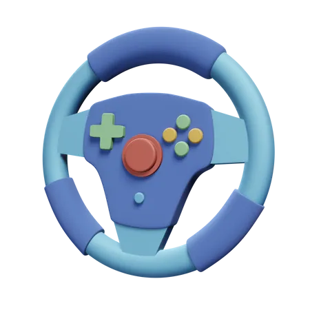 Steering  3D Icon