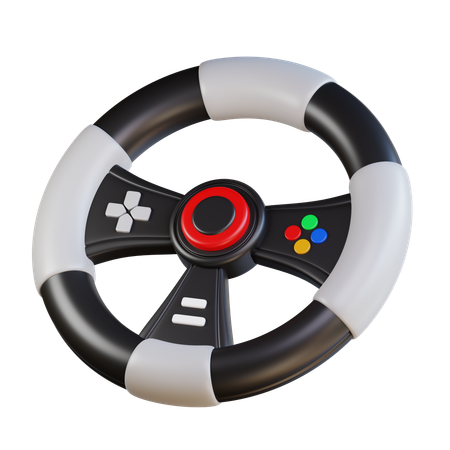 Steering  3D Icon