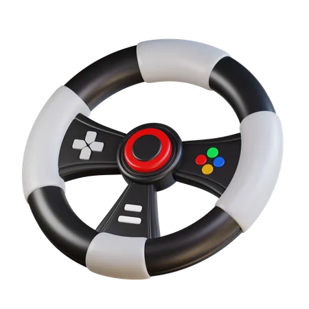 Steering  3D Icon