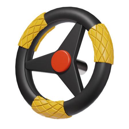 Steering  3D Icon