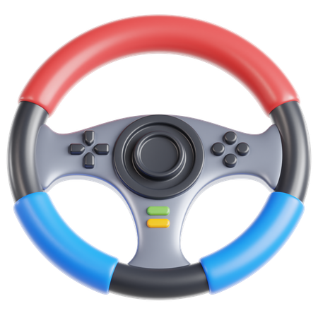 Steering  3D Icon