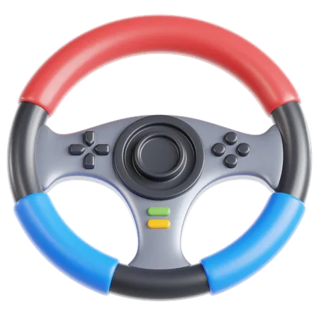 Steering  3D Icon