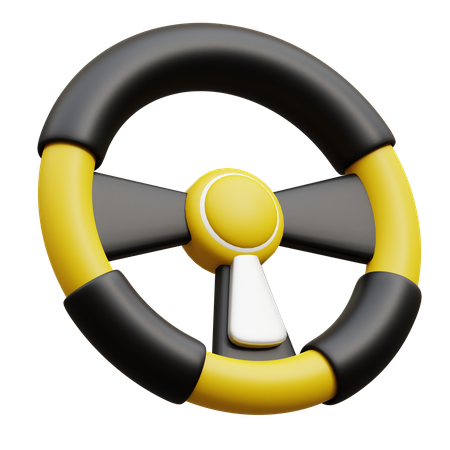 Steering Control  3D Icon