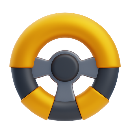 Steering Control  3D Icon
