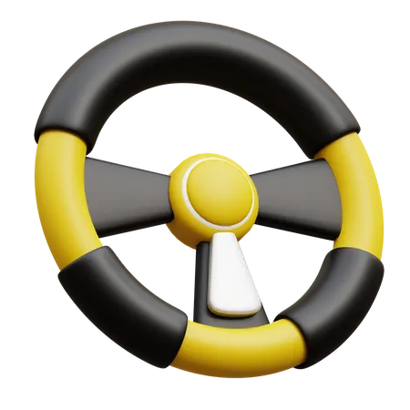 Steering Control  3D Icon