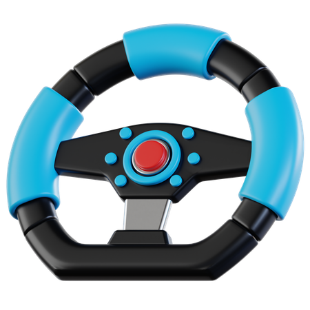 Steering Wheel  3D Icon