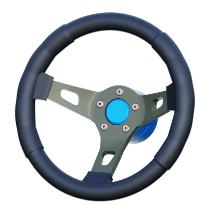 Steering Wheel  3D Icon