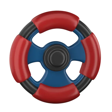 Steering Wheel  3D Icon