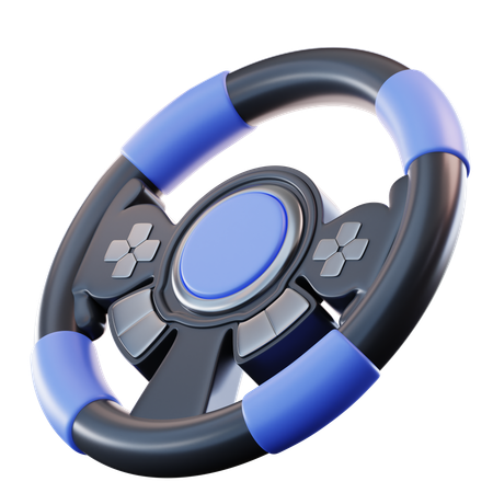Steering Wheel  3D Icon