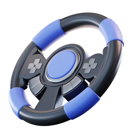 Steering Wheel  3D Icon