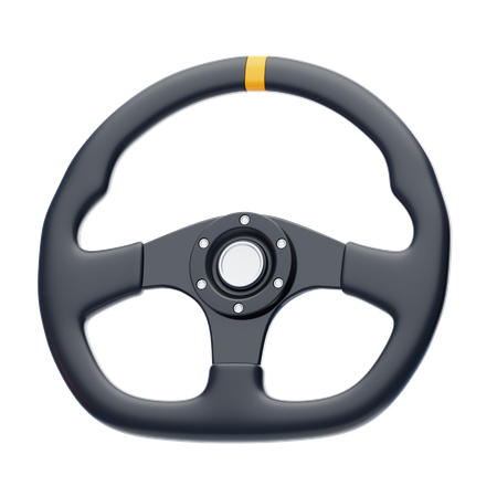 Steering Wheel  3D Icon