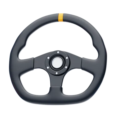 Steering Wheel  3D Icon