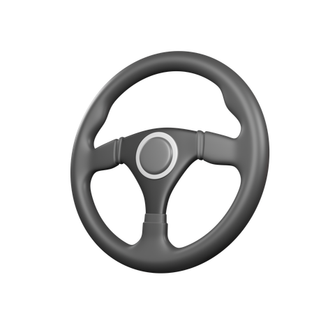 Steering Wheel  3D Icon