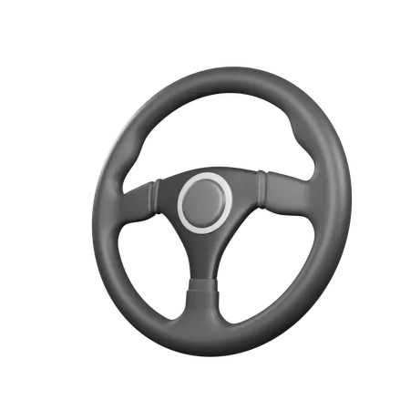 Steering Wheel  3D Icon