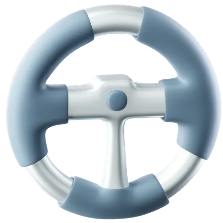 Steering Wheel  3D Icon