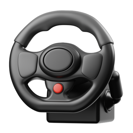 Steering Wheel  3D Icon